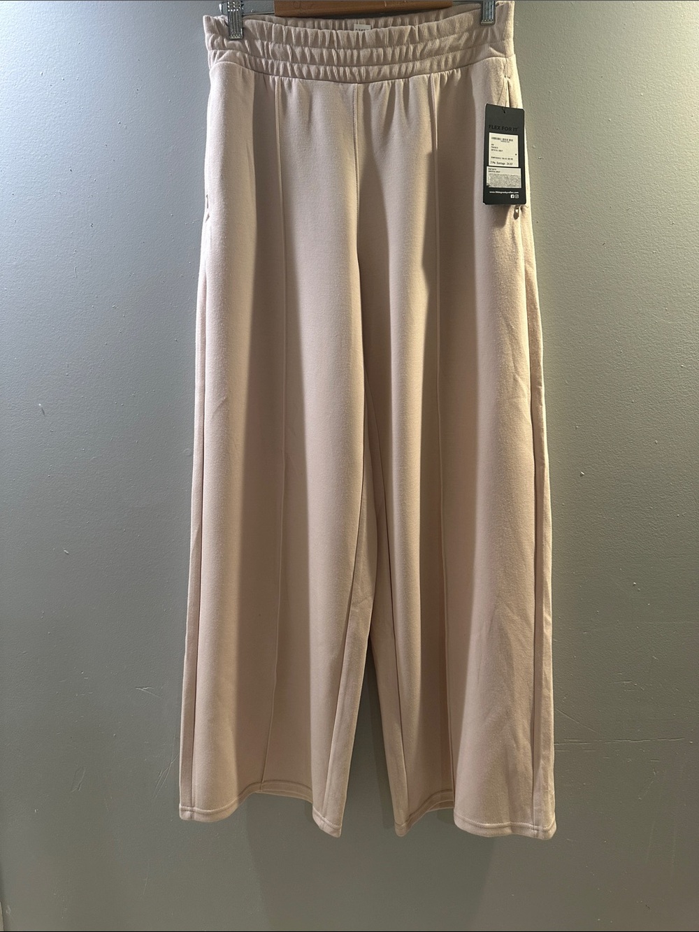 90 Degree By Reflex Wide-Leg Pants in Blush
